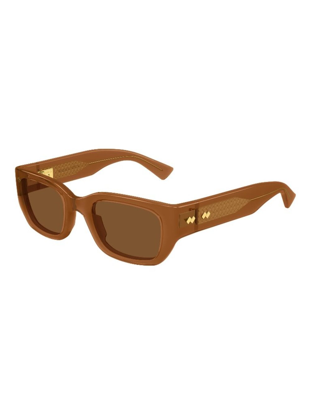 New Bottega Veneta Unisex Sunglasses Brown Lens Acetate Frame BV1400S 003 51